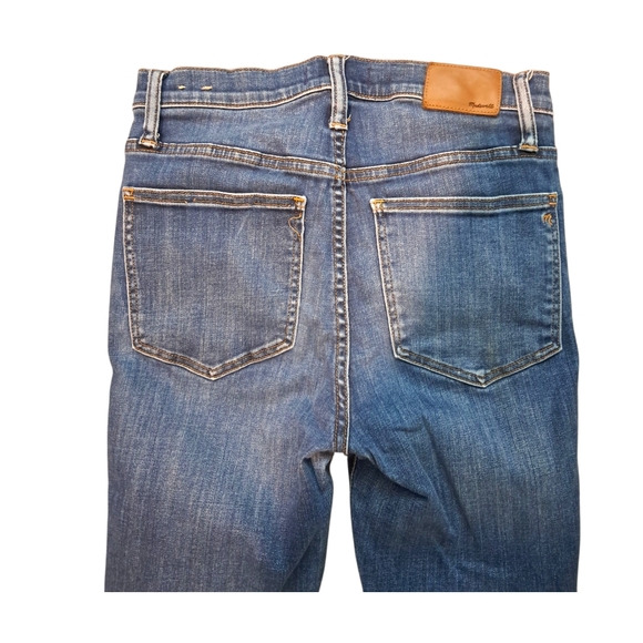 Madewell 10" High Rise Skinny Demin Jeans Women Size 27 - Picture 5 of 6